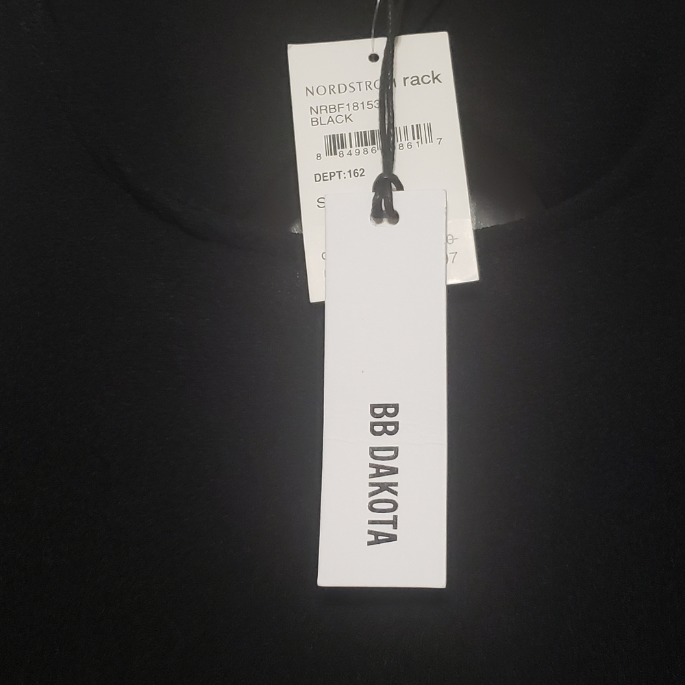 BB Dakota NWT Size Small Black Sheath Dress - Picture 7 of 12